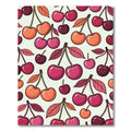 Vibrant Cherry Fruit Pattern Rug