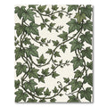 Earthy Green Botanical Ivy Vineyard Rug