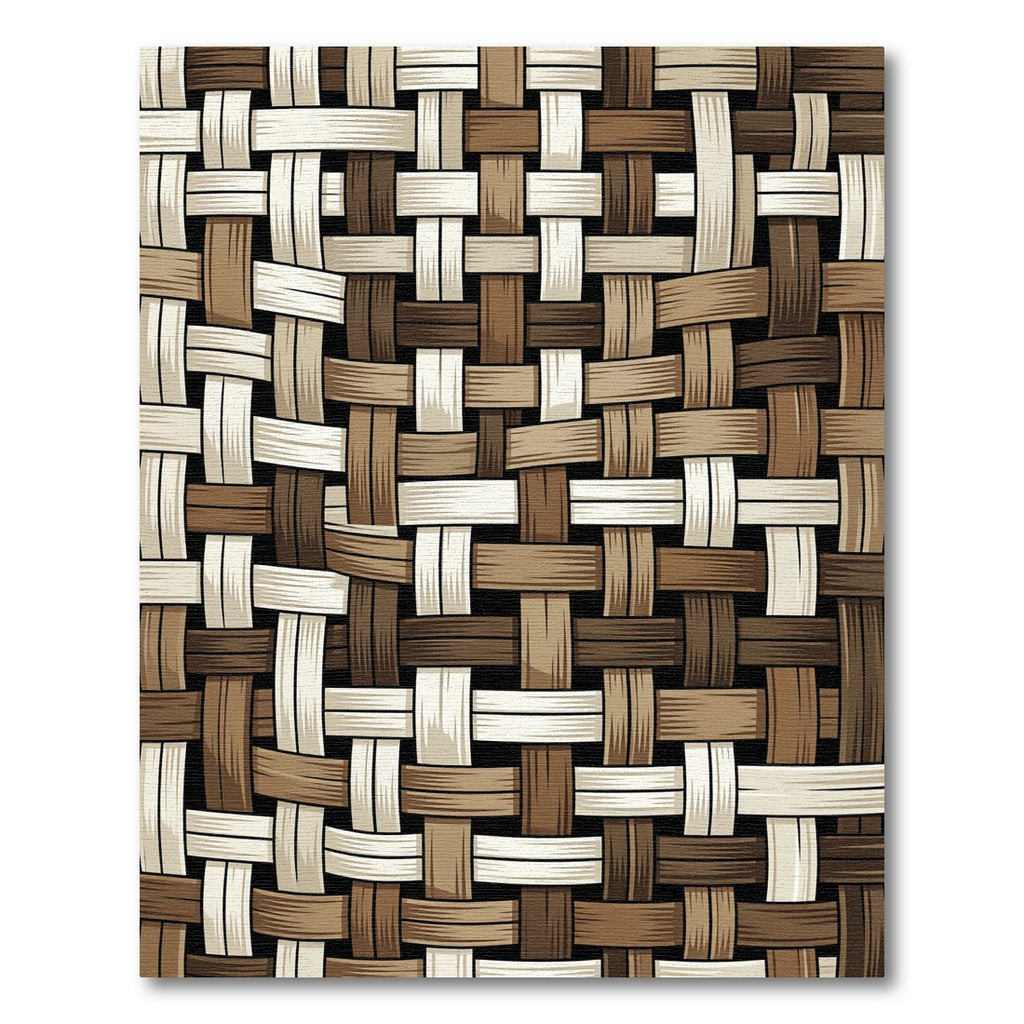 Woven Tan Cream Earth Tone Rug