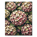 Soft Pink Cream Hydrangea Bloom Rug