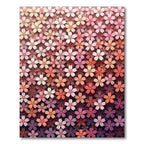 Gradient Pink Cherry Blossom Collection Rug