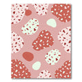 Blush Terra Cotta Abstract Terrazzo Rug
