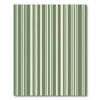 Sage and Ivory Linear Vertical Stripe Rug