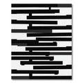 Monochromatic Abstract Stripe Rug