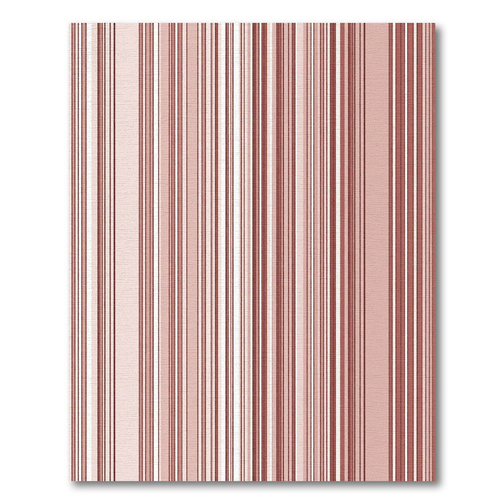 Pale Rose Vertical Stripe Rug
