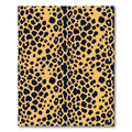 Amber Black Animal Spots Rug