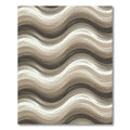 Earthy Tones Gradient Swirl Rug