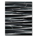 Monochromatic Abstract Jagged Lines Rug