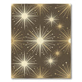 Golden Starburst Abstract Radiance Rug