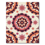 Radiant Sunburst Tie Dye Rug