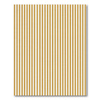 Minimalist Mustard Gold Vertical Striped Rug