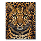 Bold Leopard Spots Animal Print Rug