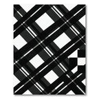 Monochromatic Diagonal Plaid Squares Rug