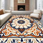 Mandala Floral Pattern Rug