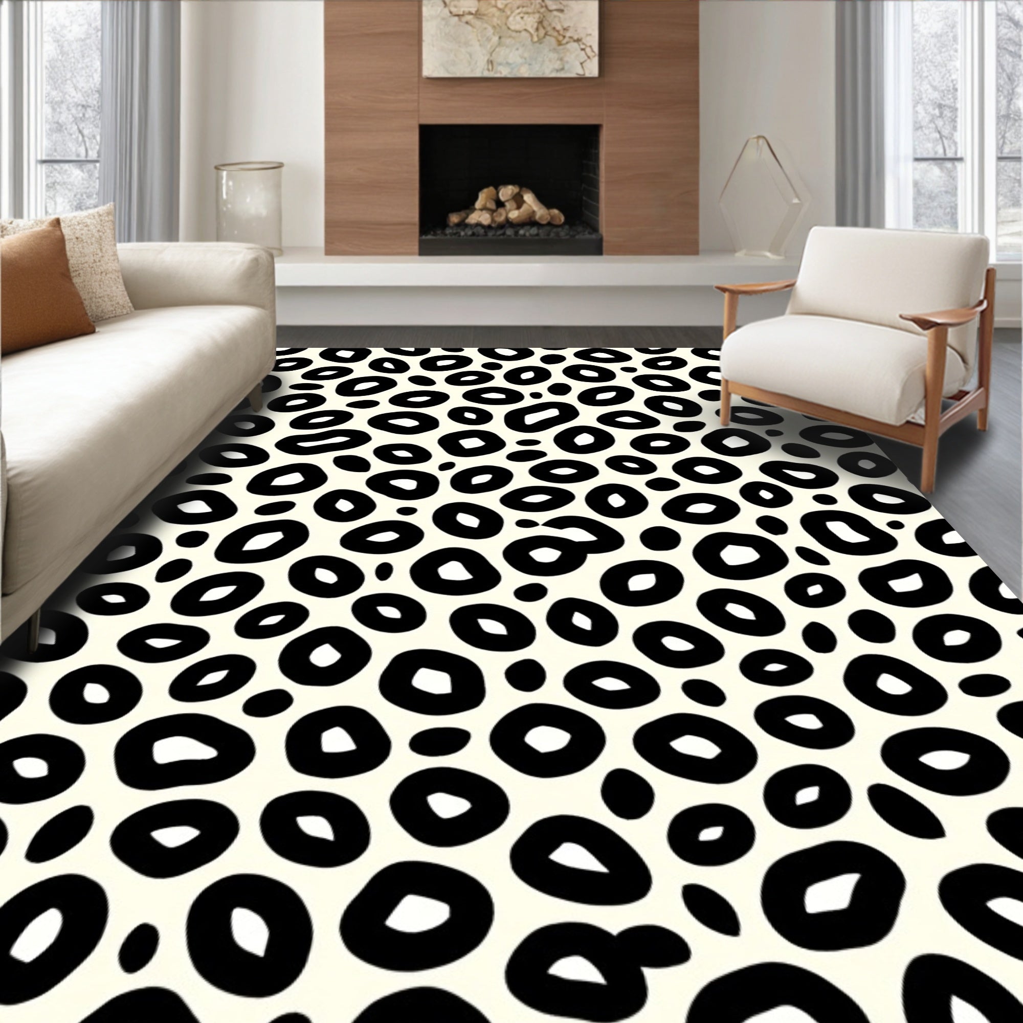 Wild Spot Pattern Rug