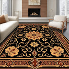 Ornate Floral Pattern Rug
