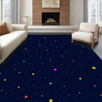 Dazzling Starfield Pattern Design Rug