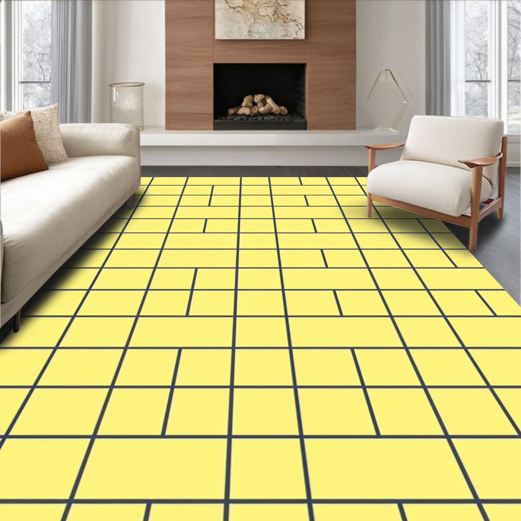 Tiled Geometric Pattern Rug