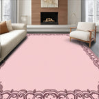 Ornate Scrollwork Filigree Design Rug