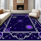 Celestial Starburst Geometric Pattern Rug