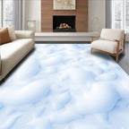 Abstract Organic Flowing Pattern Design Rug