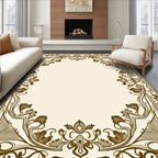 Antique Floral Swirls Art Nouveau Rug
