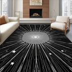 Radiant Burst Starry Night Rug