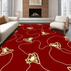 Festive Bells With Whimsical Trails Pattern Rug
