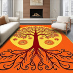 Vibrant Tree of Life Pattern Rug