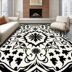 Classic Floral Mandala Pattern Rug