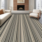 Vertical Stripe Graphic Pattern Rug