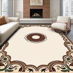 Orante Floral Scroll Design Rug