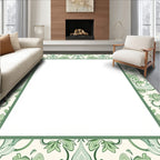 Art Nouveau Floral Pattern Rug