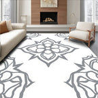 Classic Mandala Geometric Pattern Rug