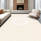 Sunburst Geometric Mandala Style Rug