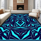 Bold Geometric Symmetry Design Rug