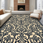 Classic Floral Scrollwork Pattern Rug