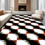 Geometric Tessellation Abstract Pattern Rug