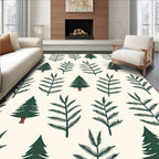 Forest Tree Pattern Design Rug