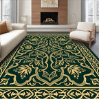 Elegant Floral Arabesque Pattern Rug