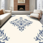 Ornate Floral Damask Design Rug