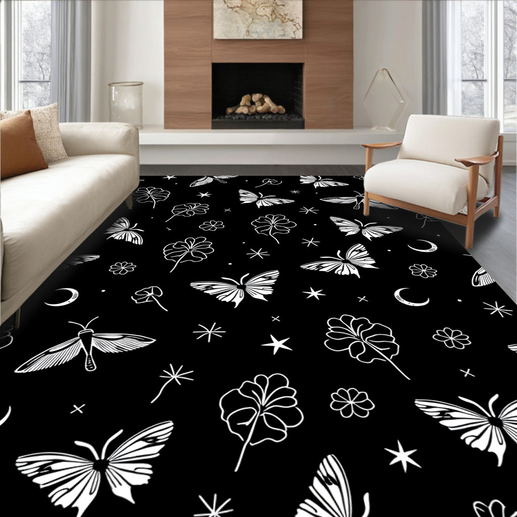 Monarch Celestial Pattern Rug