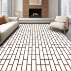 Minimalist Brick Pattern Rug