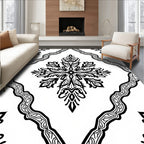 Classic Floral Medallion Pattern Rug