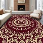 Detailed Mandala Patterned Rug