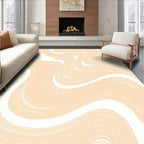 Abstract Swirl Pattern Rug