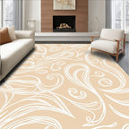 Swirling Elegant Abstract Pattern Rug