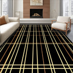Classic Grid Pattern Design Rug