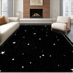 Cosmic Starry Night Pattern Rug