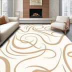 Soft Swirl Pattern For Area Decor Rug